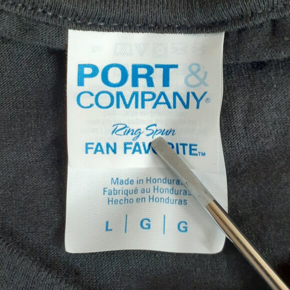 Israel Independence Star of David US Flag - New Large Black T-Shirt - Picture 3 of 4